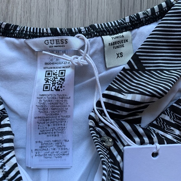 NWT Guess Geometric Brazilian Bikini Bottom - Picture 4 of 7